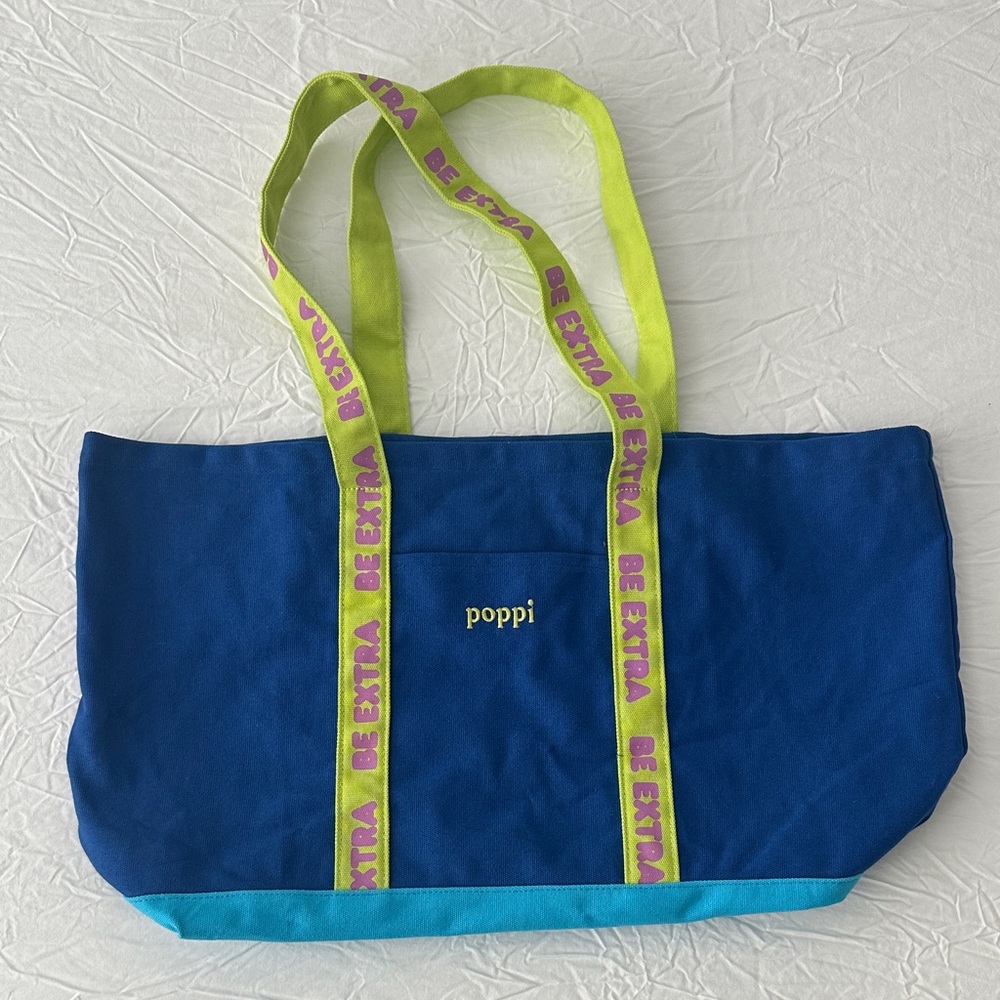 poppi Be Extra Tote Bag NWOT